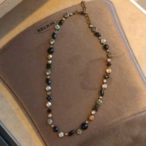 Sorelli black necklace